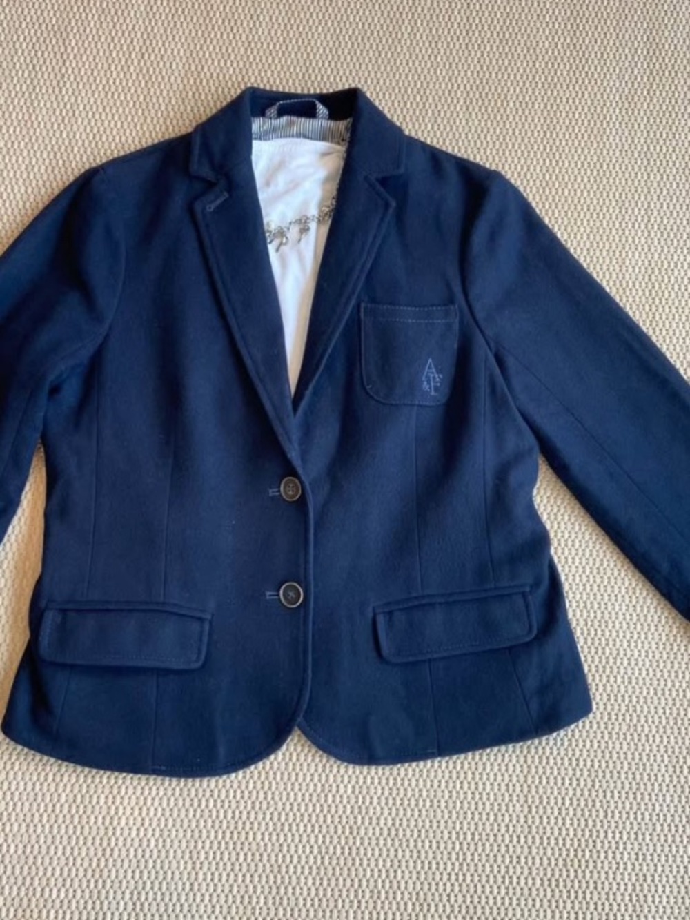 Abercrombie & Fitch Navy Kids Blazer